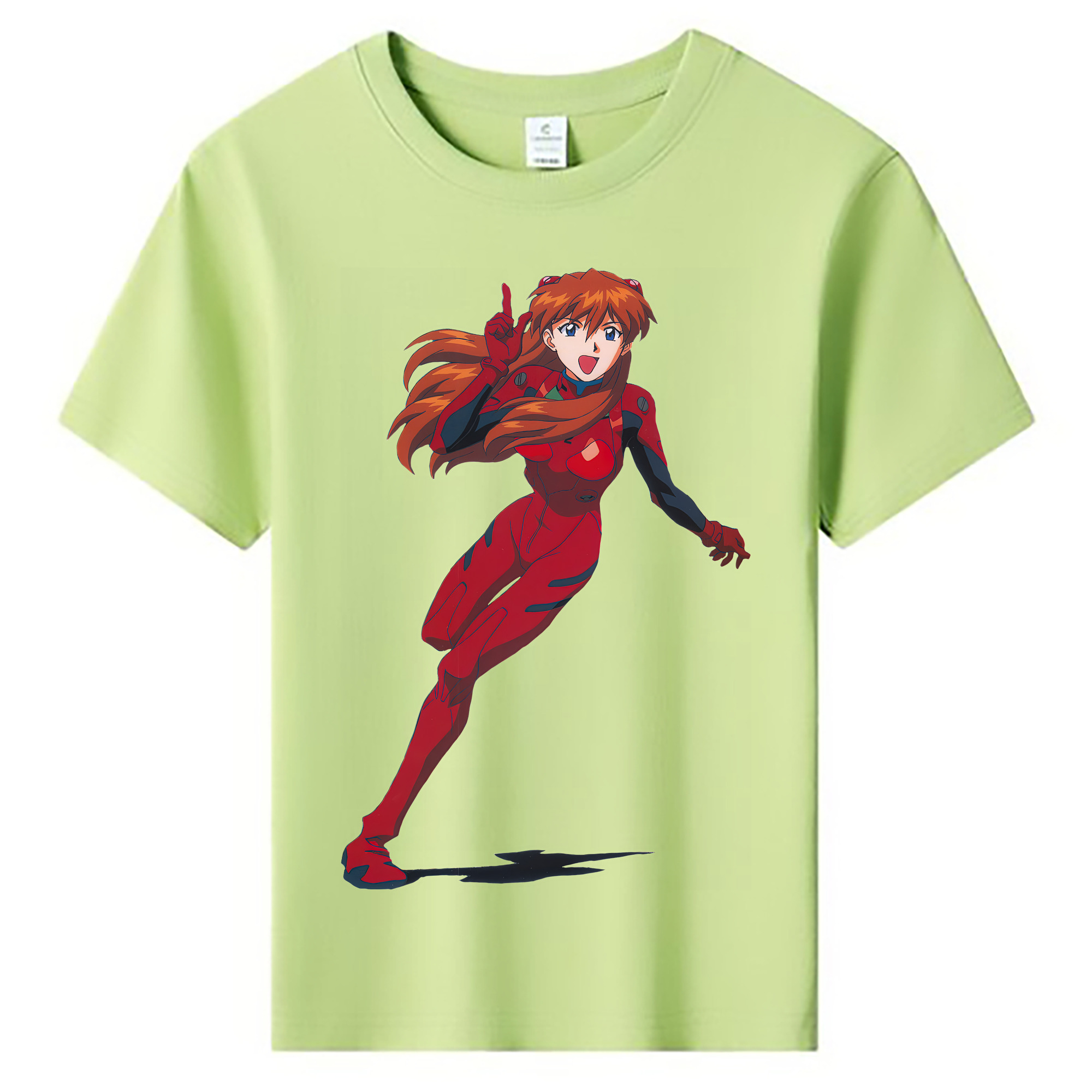 （画像用） EVA 新世紀エヴァンゲリオン 綿100％キッズTシャツ（フロントプリント）
